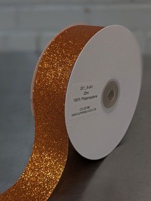 Glitter Ribbon 1.5&quot; - Copper