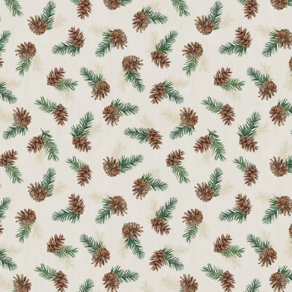 Evergreen Escape - Pinecones