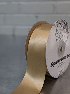Double Face Satin Ribbon - 1.5" - Taupe