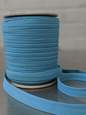 Poly Cotton Bias Tape - Turquoise