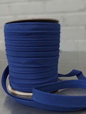 Poly Cotton Bias Tape - Royal