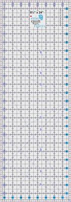 8.5" x 24" Non-Slip Quilting Ruler