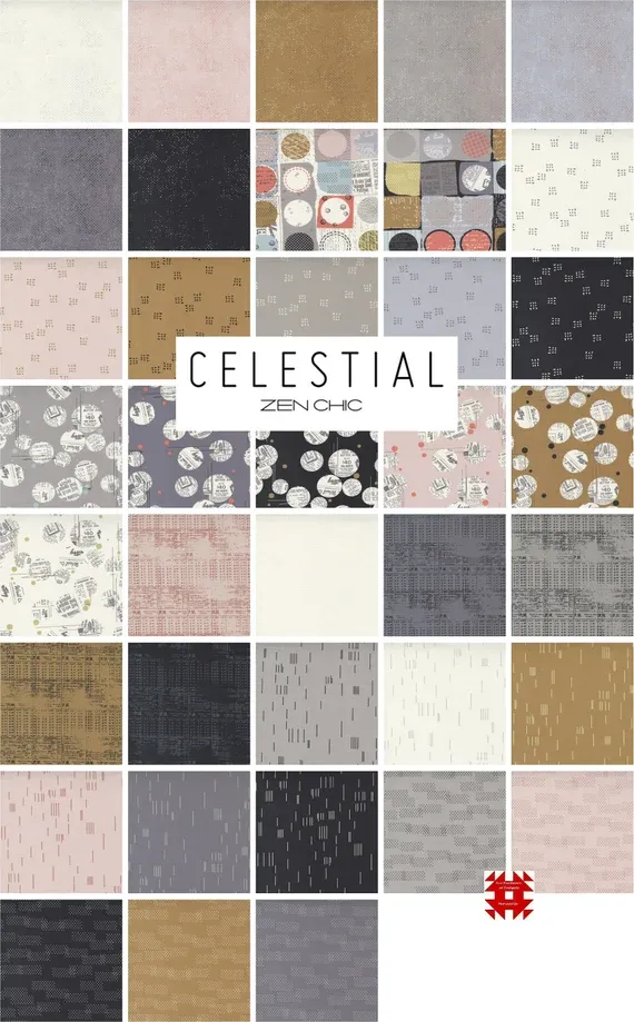 Celestial Zen Chic - 2.5" Charm pack
