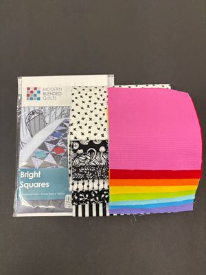 Bright Squares Table Runner Kit - Solids