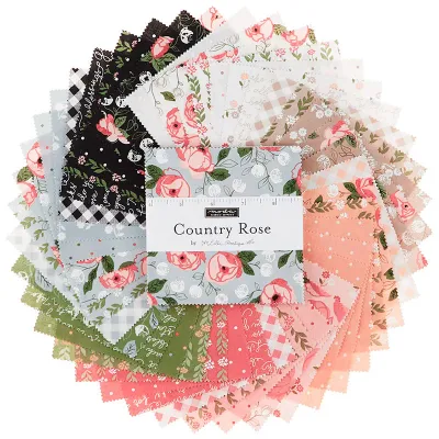 Country Rose - Mini Charm Packs
