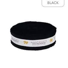 Colorworks - Black - 1.5" Strips x 40