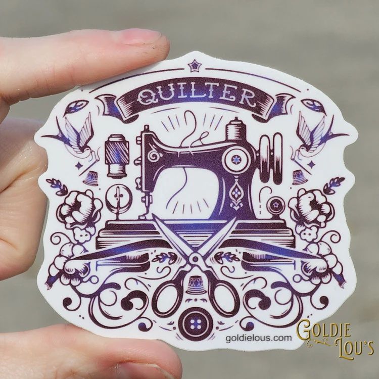 Sticker - Quilter
