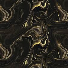 Guilded Ripples - Metallic Black