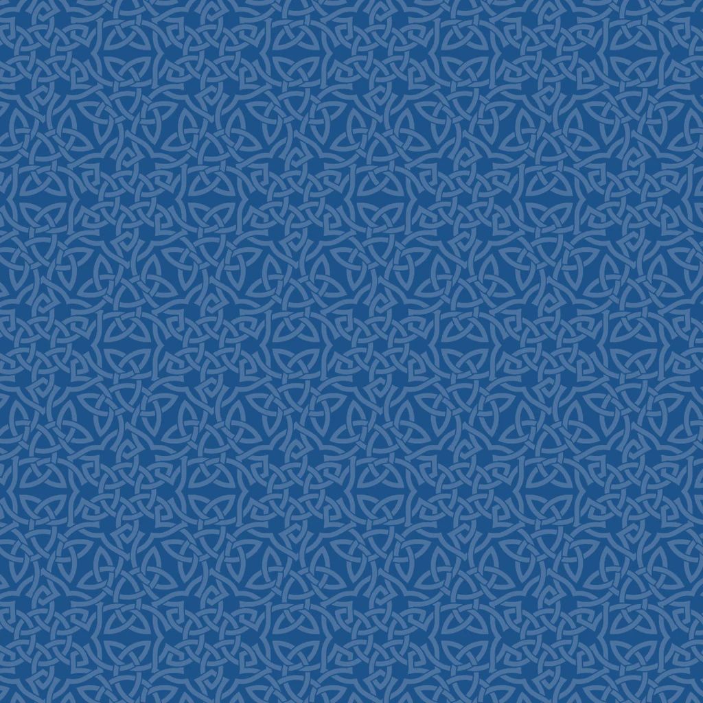 Celeste Celtic Knots - Blue