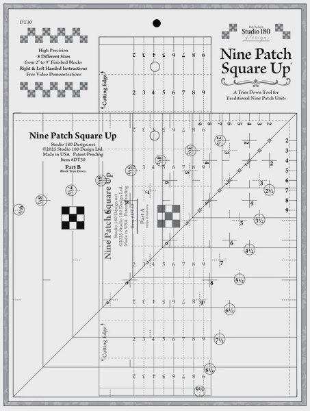 Studio 180 - Nine Patch Square Up Ruler Set
