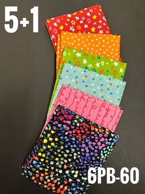 6 Pack Party Bundle - 5+1 - 6PB-60