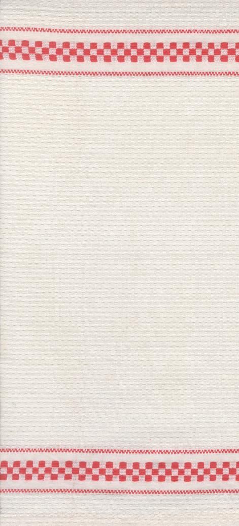 Rosie Toweling 16" - Cream Red