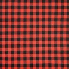 Buffalo Check - Red/Black Small