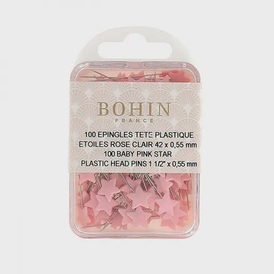 Plastic Head Pins - Stars