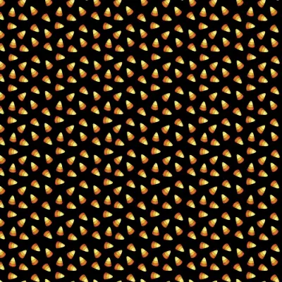 Ghostly Soiree - Candy Corn - Black