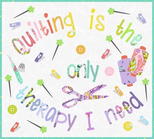 Quilting is the Only Therapy I Need Laser Cut Kit