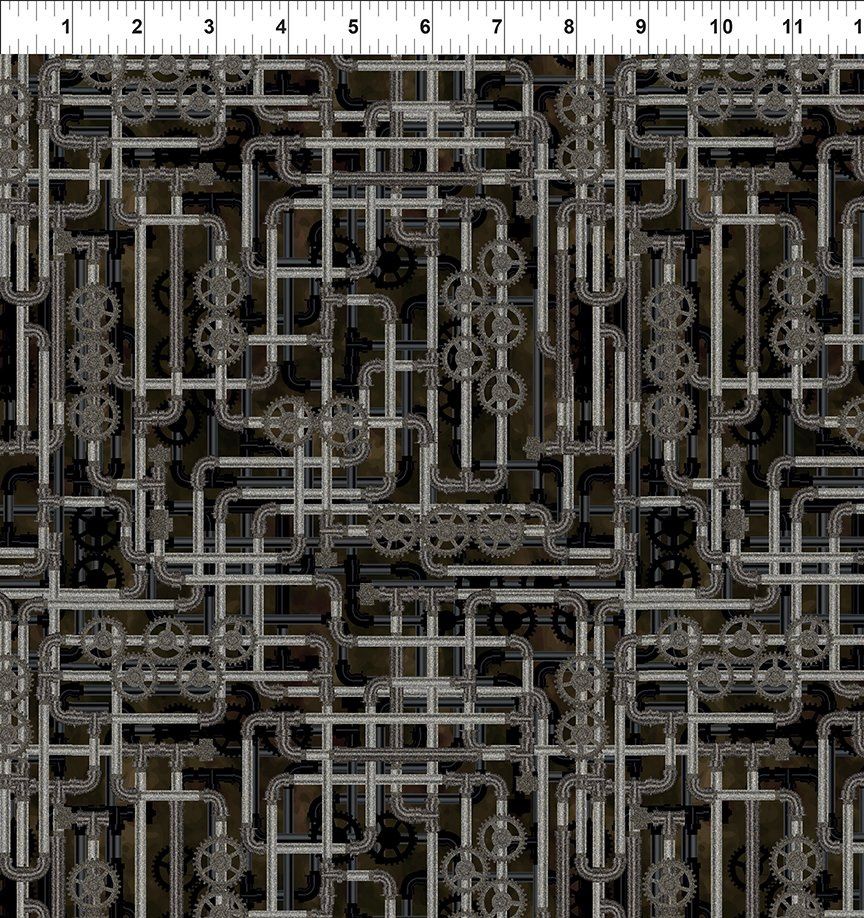 Steampunk Menagerie - Gray Pipes