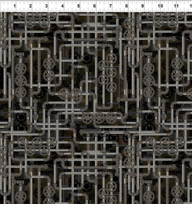 Steampunk Menagerie - Gray Pipes
