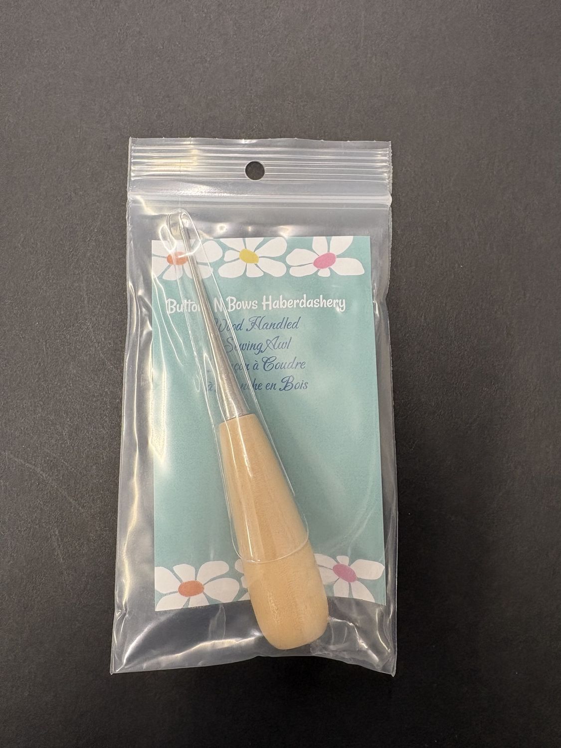 Wood Handled Sewing Awl