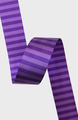 2" Nylon Webbing - Purple Stripe