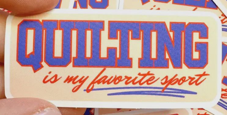 Sticker - Quilting is my Favorite Sport