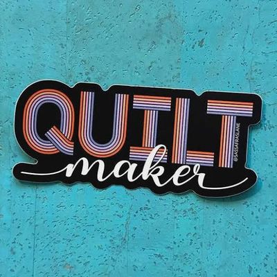 Sticker - Quilt Maker