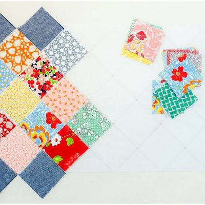 Easy Piecing Grid Panels x 20 - Half Inch Finished
