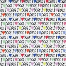 I love Dogs-white