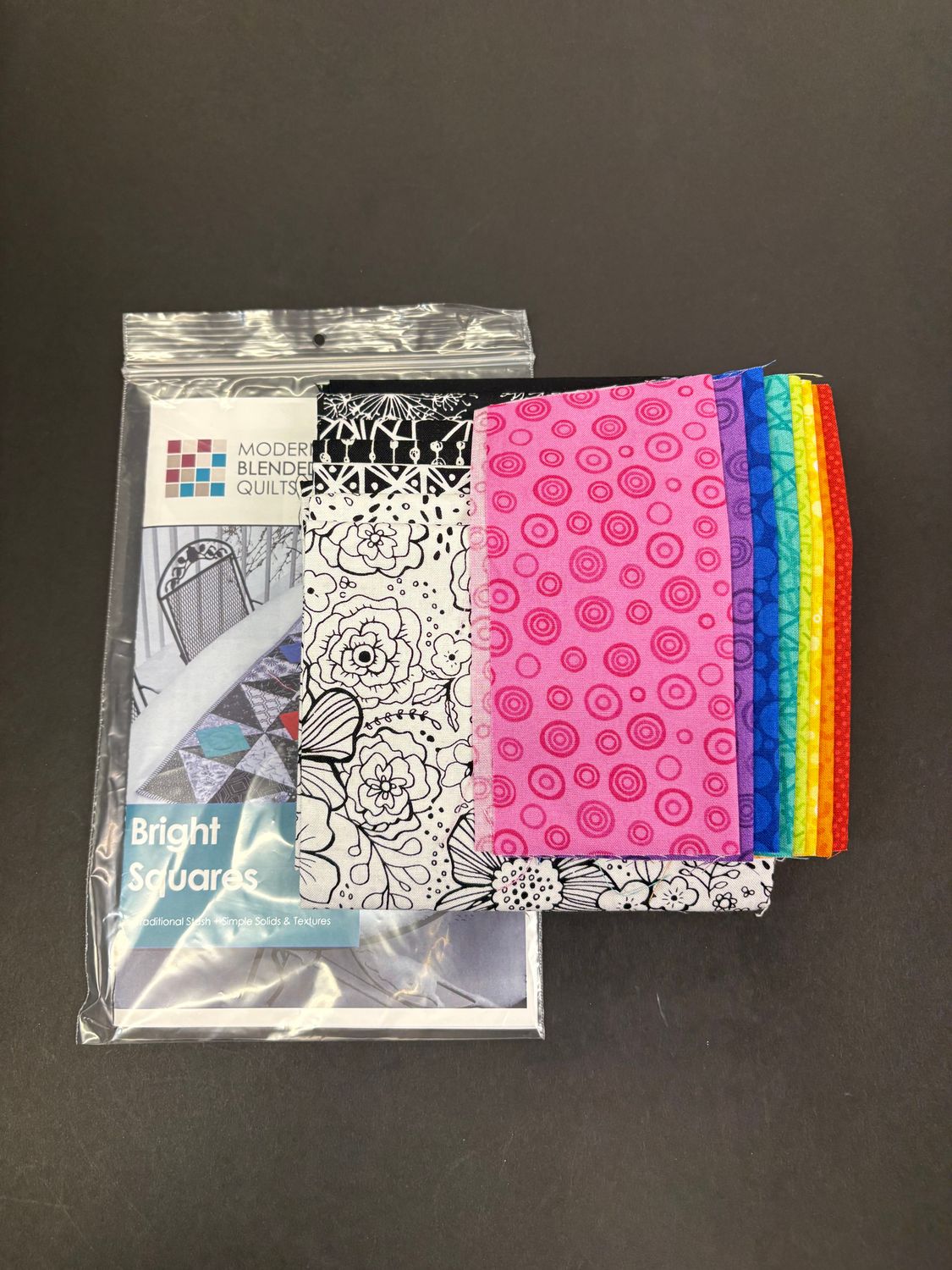 Bright Squares Table Runner Kit - Mixmasters