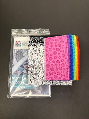 Bright Squares Table Runner Kit - Mixmasters
