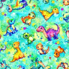 Baby Dinsaurs - Tossed Dinos