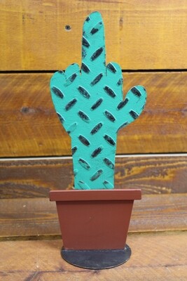 Cactus in Pot (middle finger)