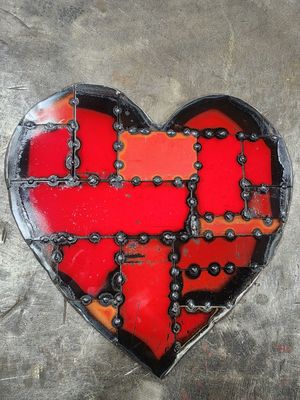 New holland bailer scrap heart