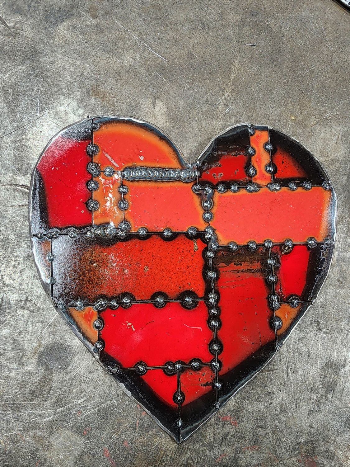 New Holland bailer scrap heart