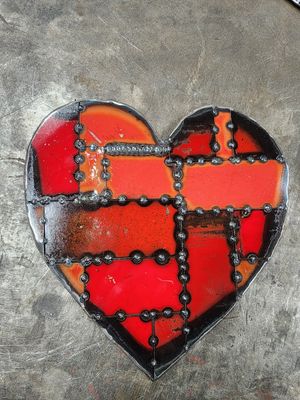 New Holland bailer scrap heart