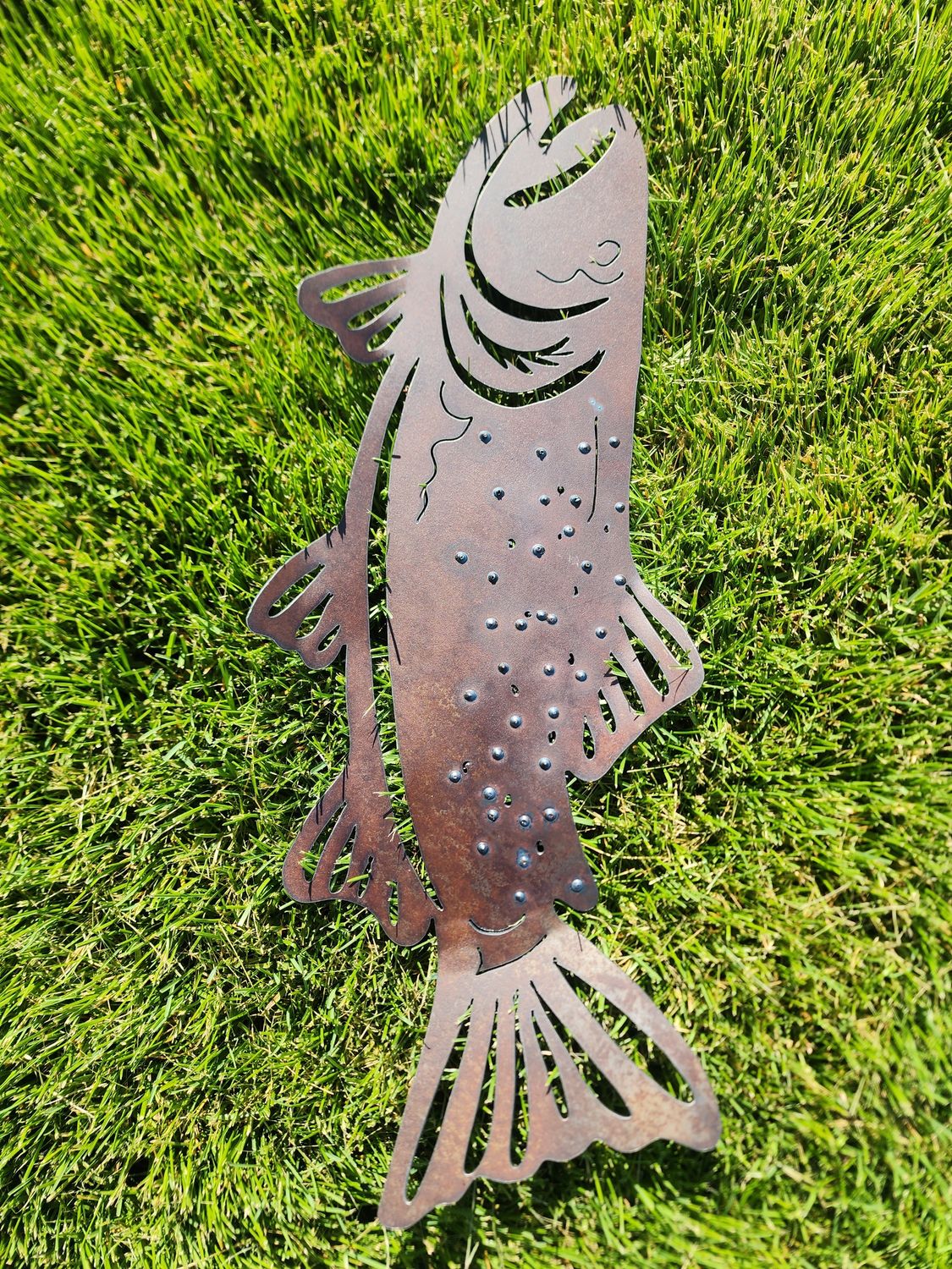 Small rusty fish