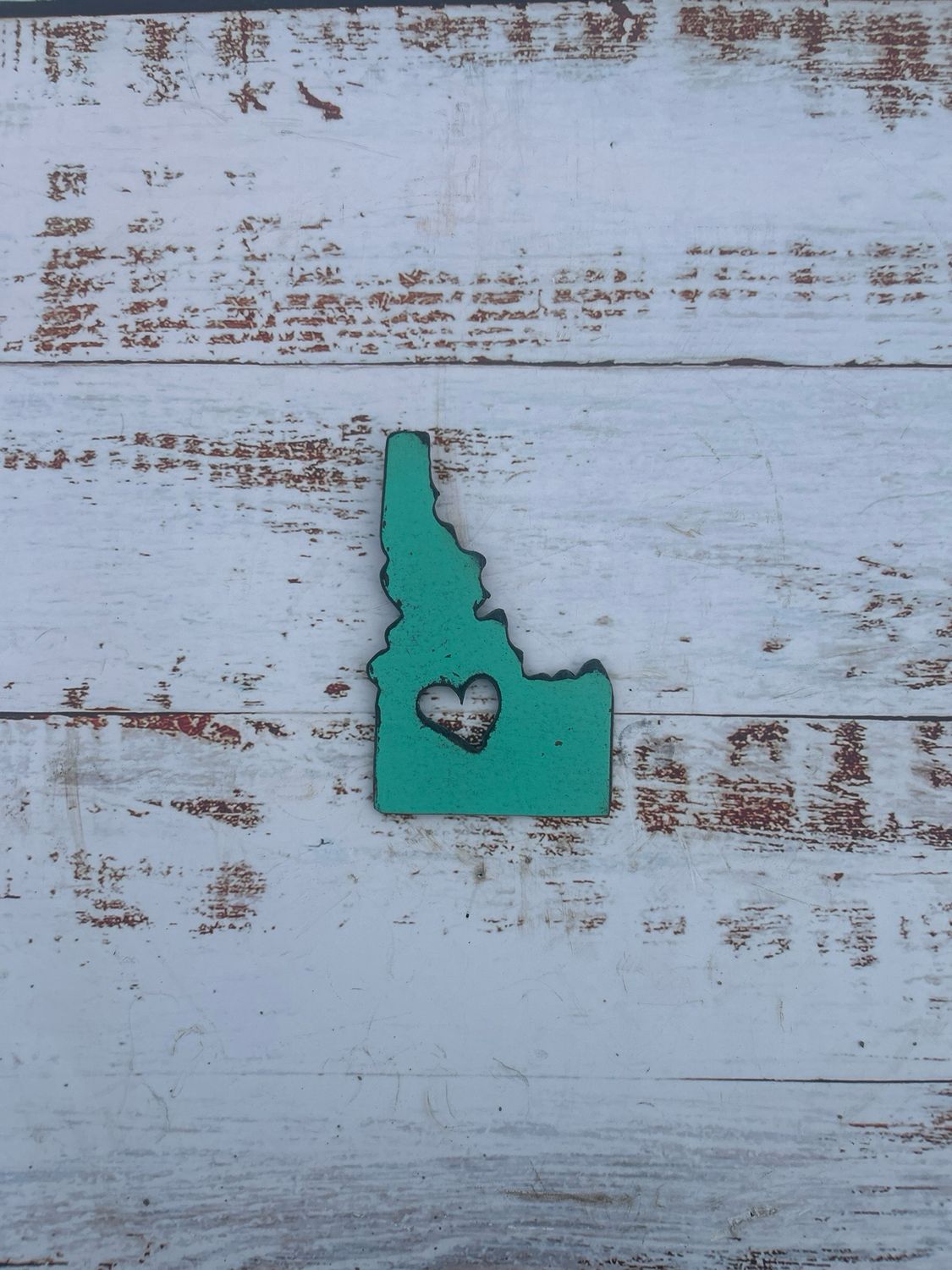 Idaho Magnet With Heart