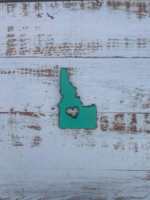Idaho Magnet With Heart