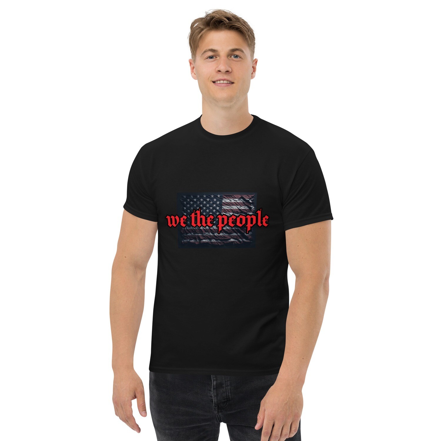 Men&#39;s classic we the people tee