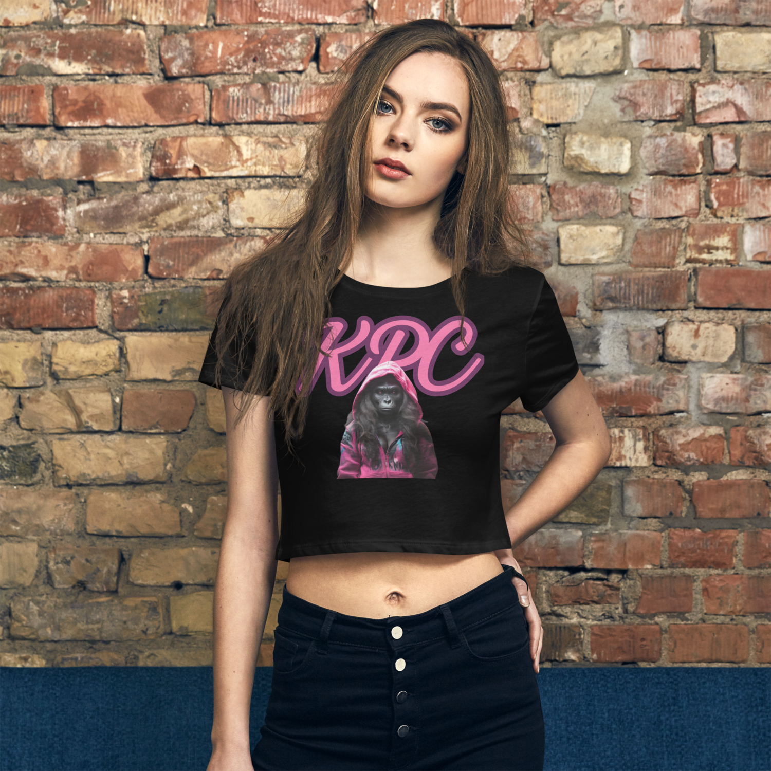 Women’s KPC gorilla Crop Tee