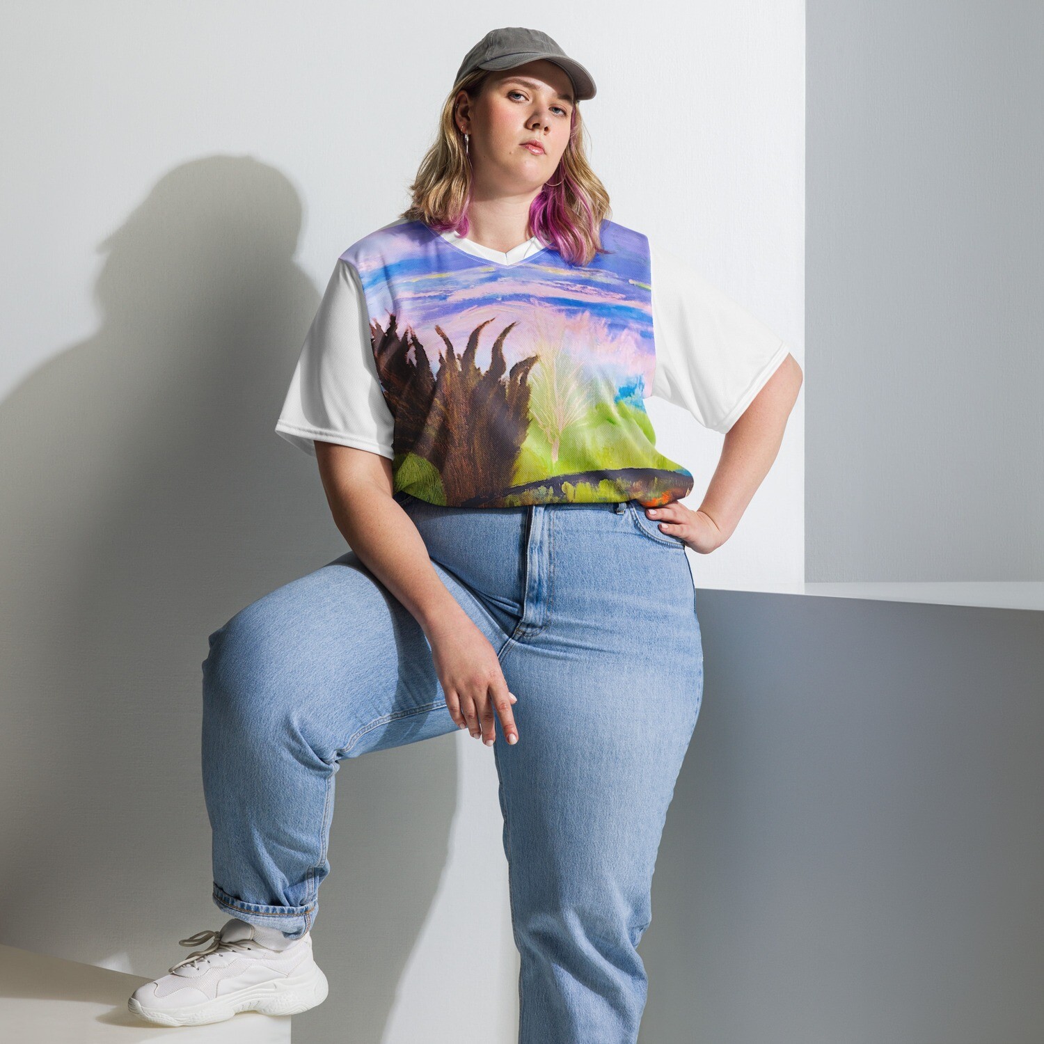 Recycled unisex sports jersey (Donates msf.org)