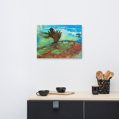 Print on Canvas 18″×24″ &#39;Dream of A Country&#39; supporting Doctors without borders!
