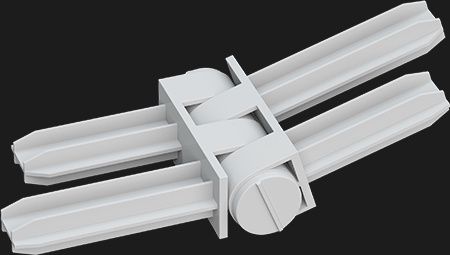 CON-FORM 90MM HINGE CONNECTOR - multi fit