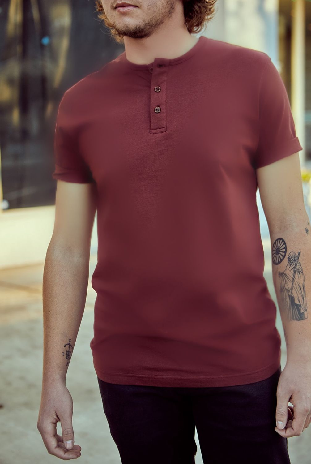 HB | Short Sleeve Henley