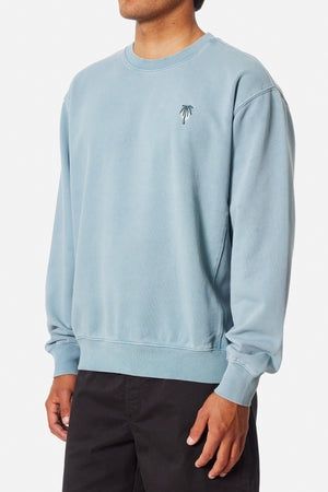 Crawford Crewneck Sweatshirt | Sky Pigment