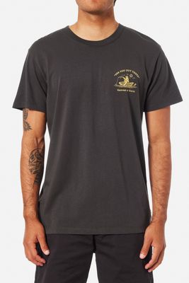 Cast Off Tee | Washed Black