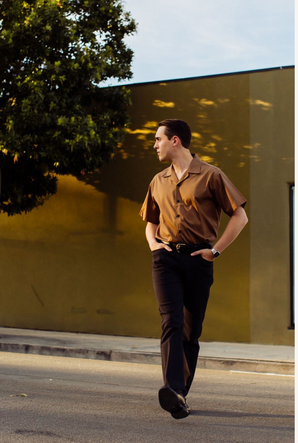 HB | SS Canvas Button Up