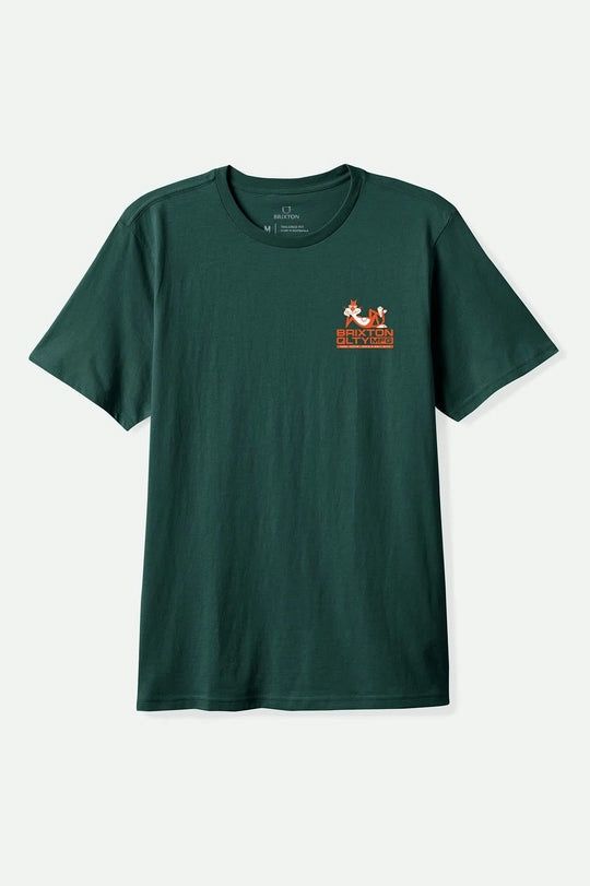 Cool Cat | Standard Tee | Deep Emerald