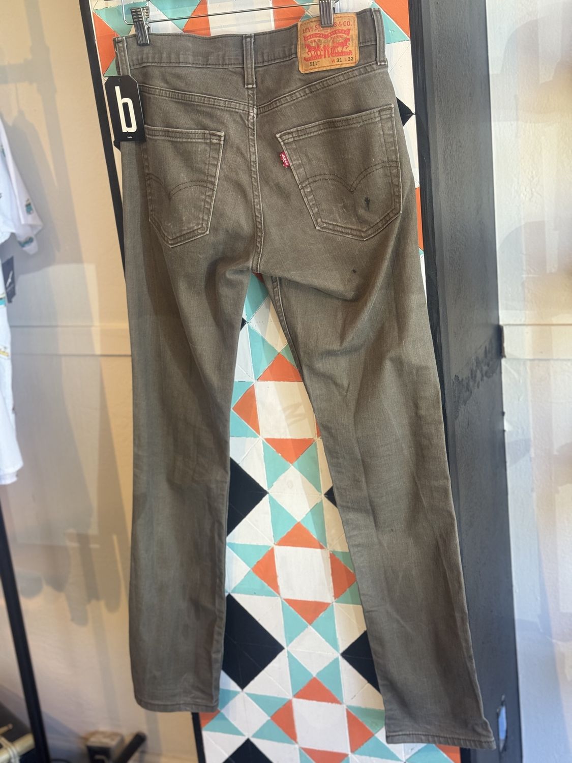 511 Levi's | Taupe Brown | 31x32