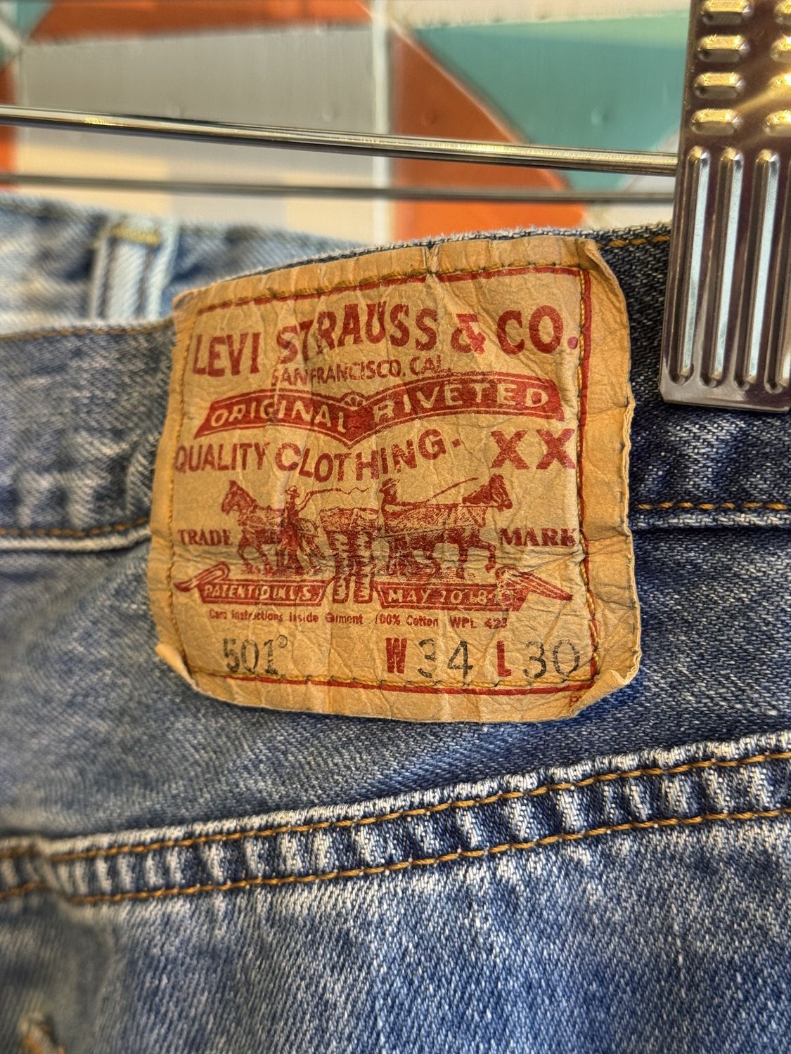 Vintage 501 Levis | 34x30